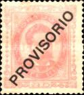 King Luis I- Overprint PROVISORIO