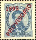 King Luis I- Overprint PROVISORIO