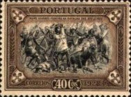 Nuno Alvares Pereira in the Battle of Atoleiros (1384)