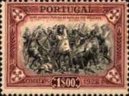 Nuno Alvares Pereira in the Battle of Atoleiros (1384)