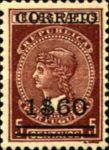 Telegraph Stamp surcharged