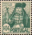 Fishing Girl from Praja de Nazare