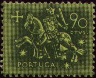 Knight on horseback (from the seal of King Dinis)