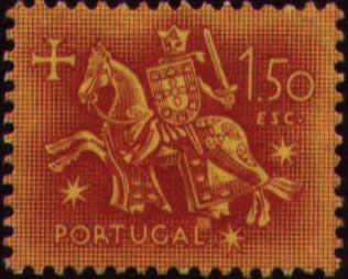 Knight on horseback (from the seal of King Dinis)