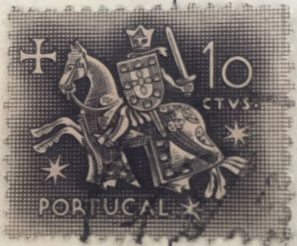 Knight on horseback (from the seal of King Dinis)
