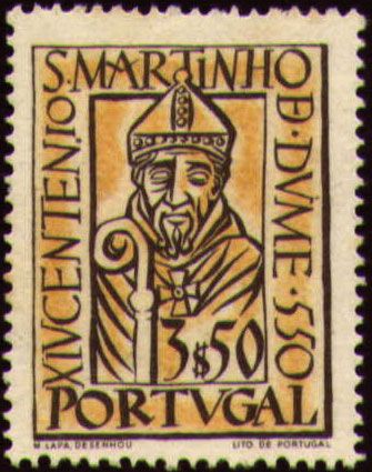St. Martin of Braga (c.520–580) archbishop, missionary, auth