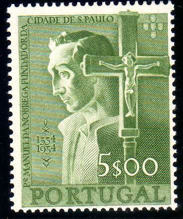 Manuel da Nóbrega (1517–1570) Jesuit, founder of São Paulo