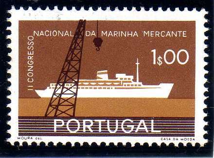 Crane and Passenger Ship "Santa Maria"