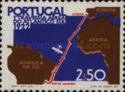 Map with the Flight Route