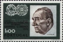 Emilio Garrastazú Médici (1906-85) and Arms
