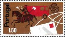 Postillion, truck and letter