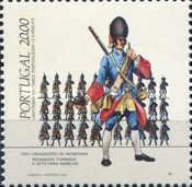Infantry Grenadier, 1740, and Regiment in formation