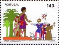 Arrival of Portugues in Senegal