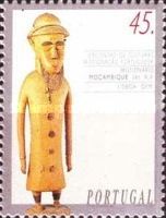 Carving of missionary, Mozambique