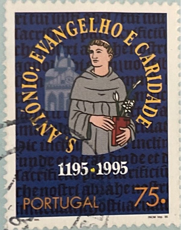 St Antony, Holy Basilica (Padua) and Page of Gospel