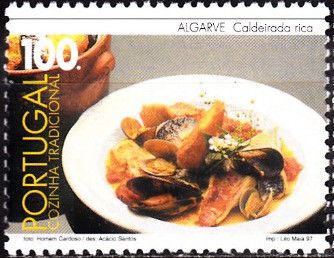 Rich fish chowder, Algarve