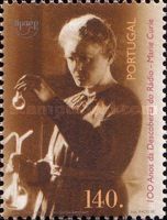 100 Years since Discovery Radium - Marie Curie (1867-1934)