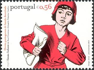 Portuguese Comic Strip Heroine