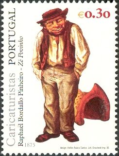 Raphael Bordallo Pinheiro. "Ze Povinho"