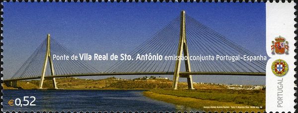 Iberian Bridges - Joint Issue with Spain - Vila Real  de Sto