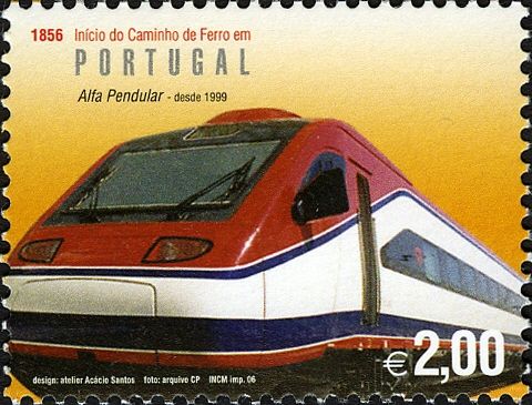 1856 - Beginning of the Railway in Portugal