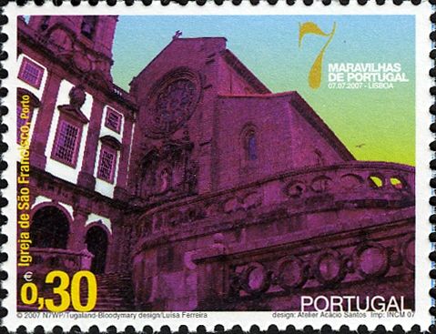 Seven Wonders of Portugal - Church of St Francis, Oporto