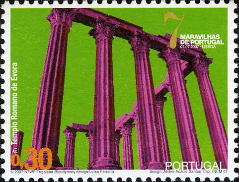 Seven Wonders of Portugal - Roman Temple, Evora