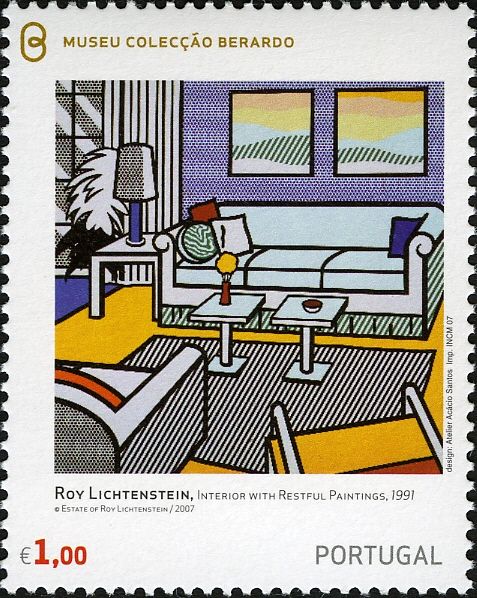 Berardo's Collection Museum - Roy Lichtenstein - "Interior w