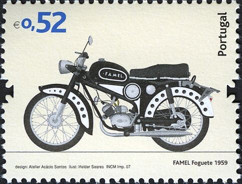 Motorcycles in Portugal - FAMEL Foguete 1959