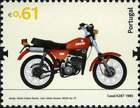 Motorcycles in Portugal - Casal K287 1985