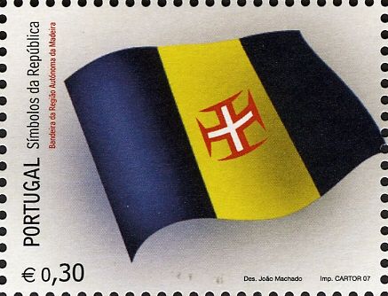 Symbols of the Republic - Flag of the Autonomous Region of t
