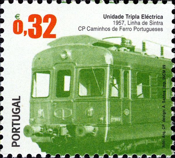 Electric locomotive of the Sintra Line (1957)