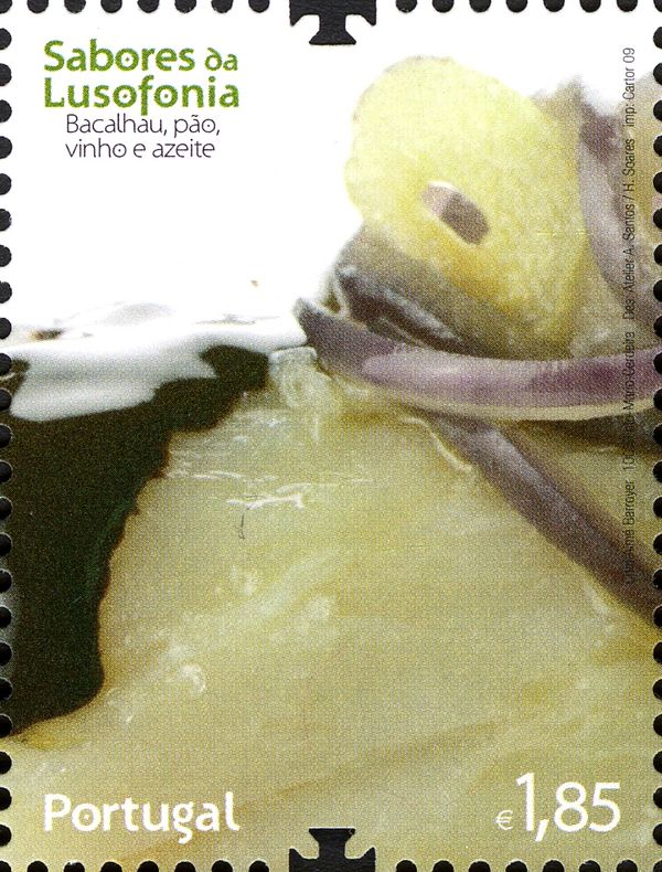 Portugal: Stockfish, bread, grapes and olive oil