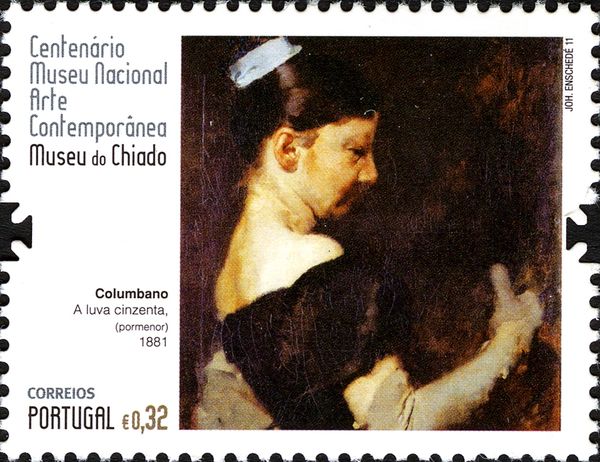 " The Grey Glove " painting by Columbano