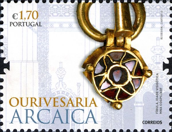 Fíbula, Idade Visigótica