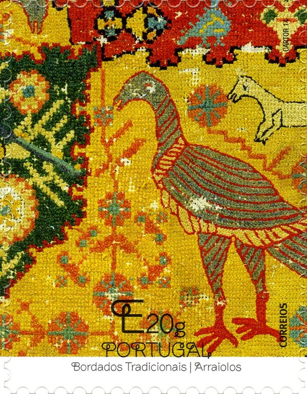 Traditional Portuguese Embroideries - Rugs of Arraiolos
