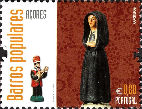 Açores: 'Woman with black cape' & Holy Ghost reveller'