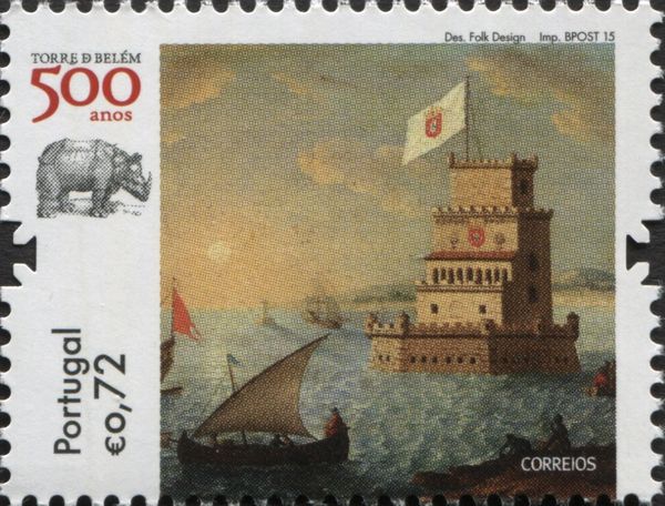'The magnificent Tower of Belem', by Évrard Chaveau (1733)