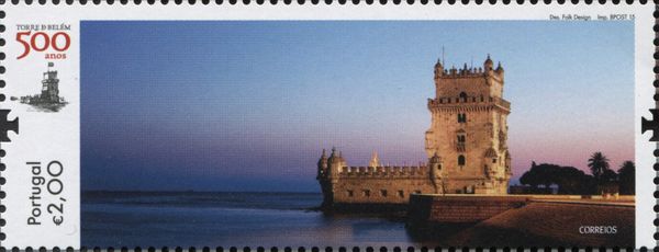 Tower of Belem, by Dirck Stoop (1662)