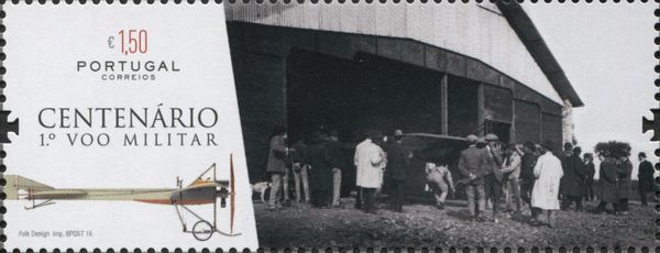 Deperdussin monoplane & Hangar of Vila Nova da Reinha