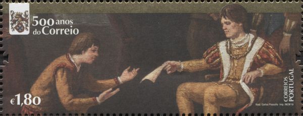 500 years postal services in Portugal