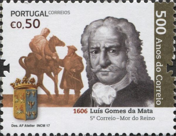 Luís Gomes da Mata, o primeiro Correio-Mor