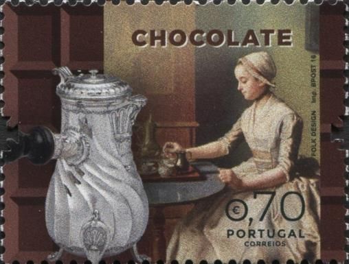 "Dutch Lady drinking Chocolate", painting by Jean-Étienne Li