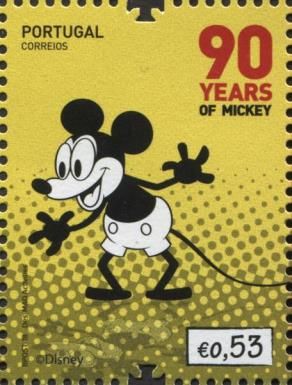 Mickey is surprised