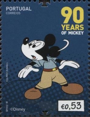 Mickey turning around