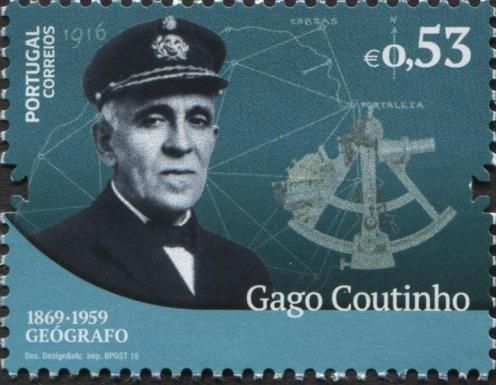 Gago Coutinho (1869-1956) geographer