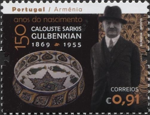 150th Anniversary of Calouste Gulbenkian, Philanthropist