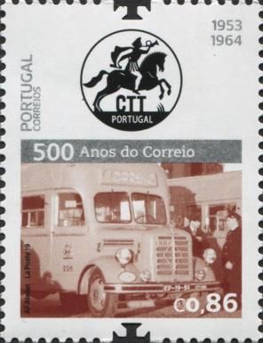 Postal Emblem 1953-1964 and Delivery Trucks