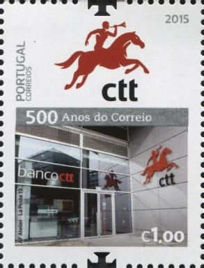 Postal Emblem since 2015 and Postal Bank