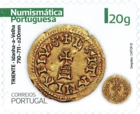 Visigothic Tremissis, 710-711 CE